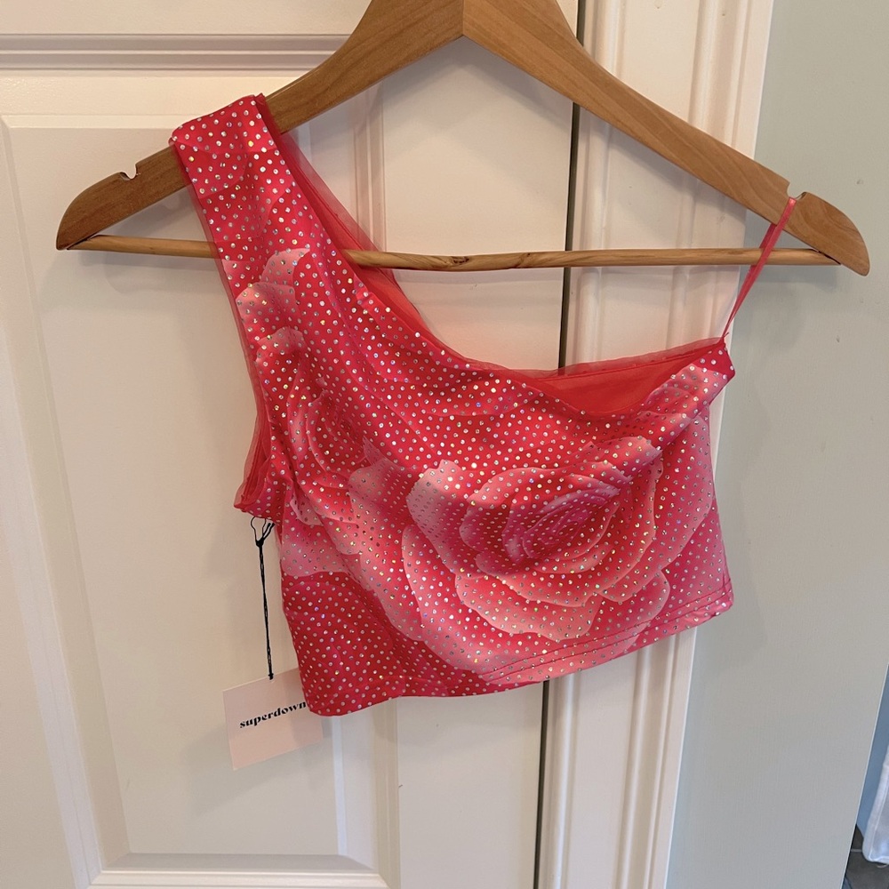 Superdown one shoulder top - Picture 4 of 7